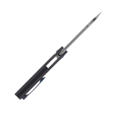 Medford Nosferatu Folding Knife Tumbled Spear Point/Flamed Titanium MK210STQ-38A3-TFCF-BN View 4