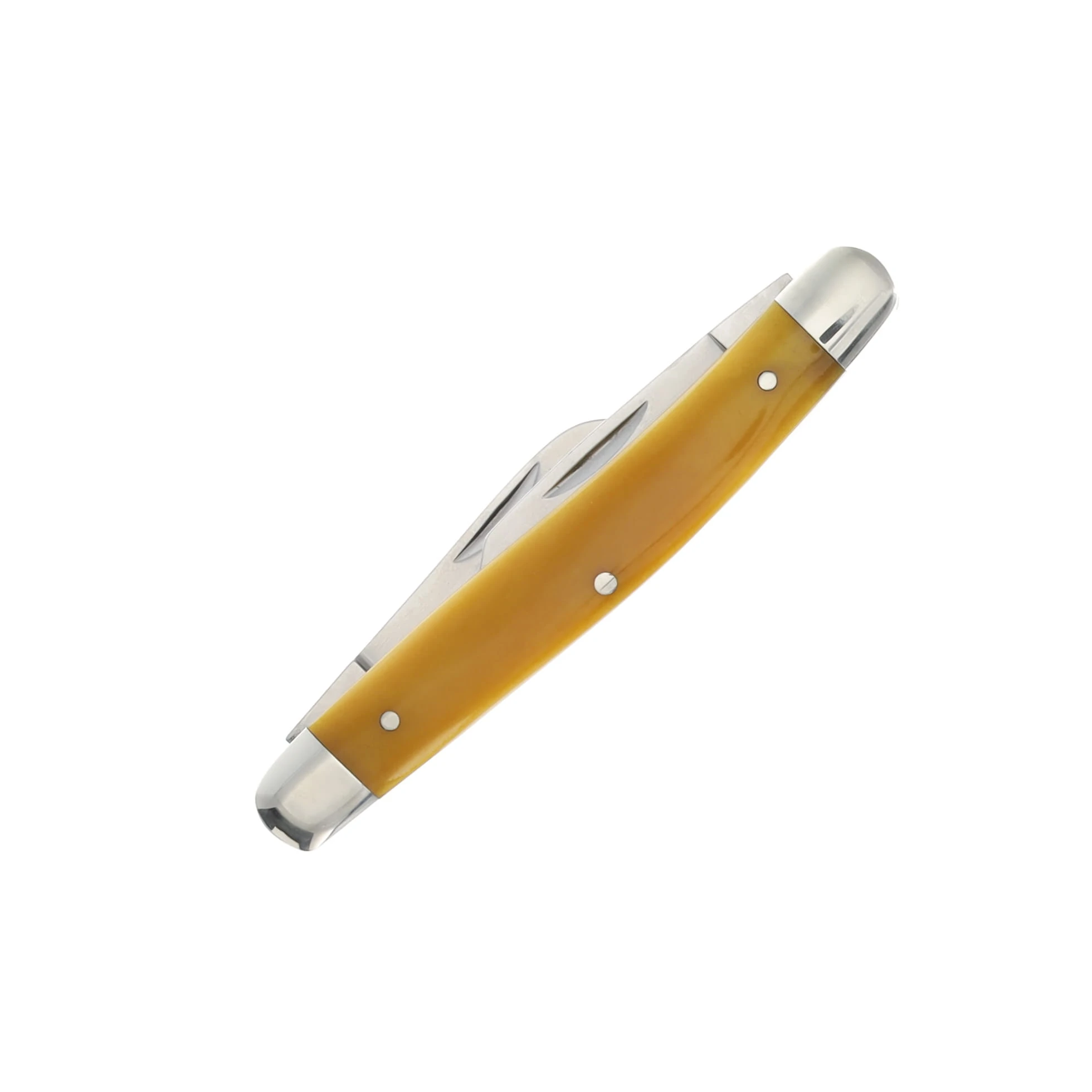 Boker Traditional Series 2.0 Large Stockman Folding Knife Smooth Yellow Bone BK110859 View 2