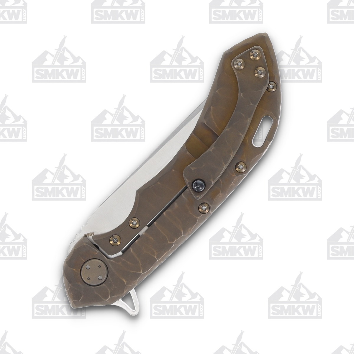 Olamic Wayfarer 247 Folding Knife 086Q Companto Bronze Stonewash Seabed 086Q View 6