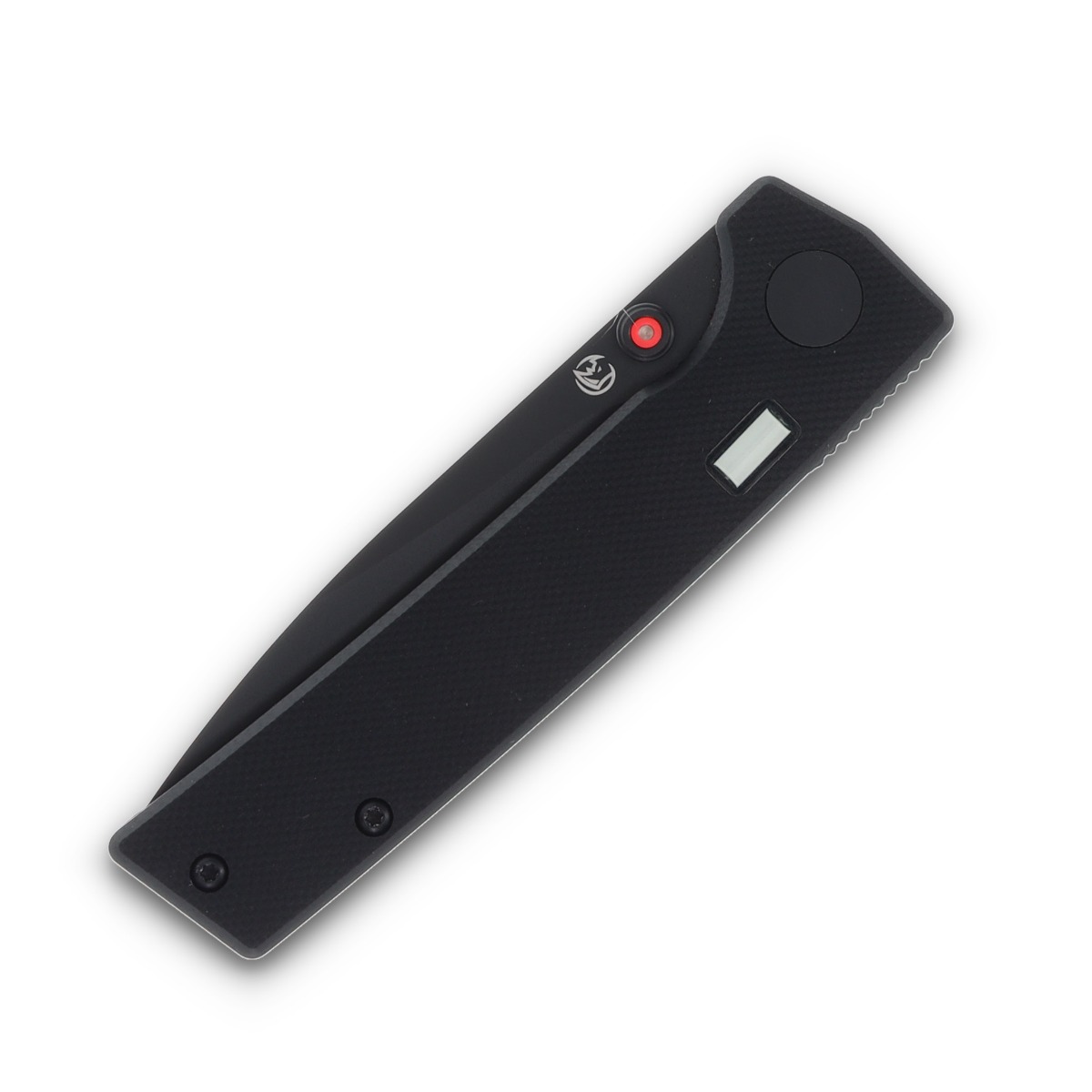 Glow Rhino Fermi Linerlock Folding Knife Red Thumb Stud FERMI-Z-G10-Z-D2-XG-RG View 6