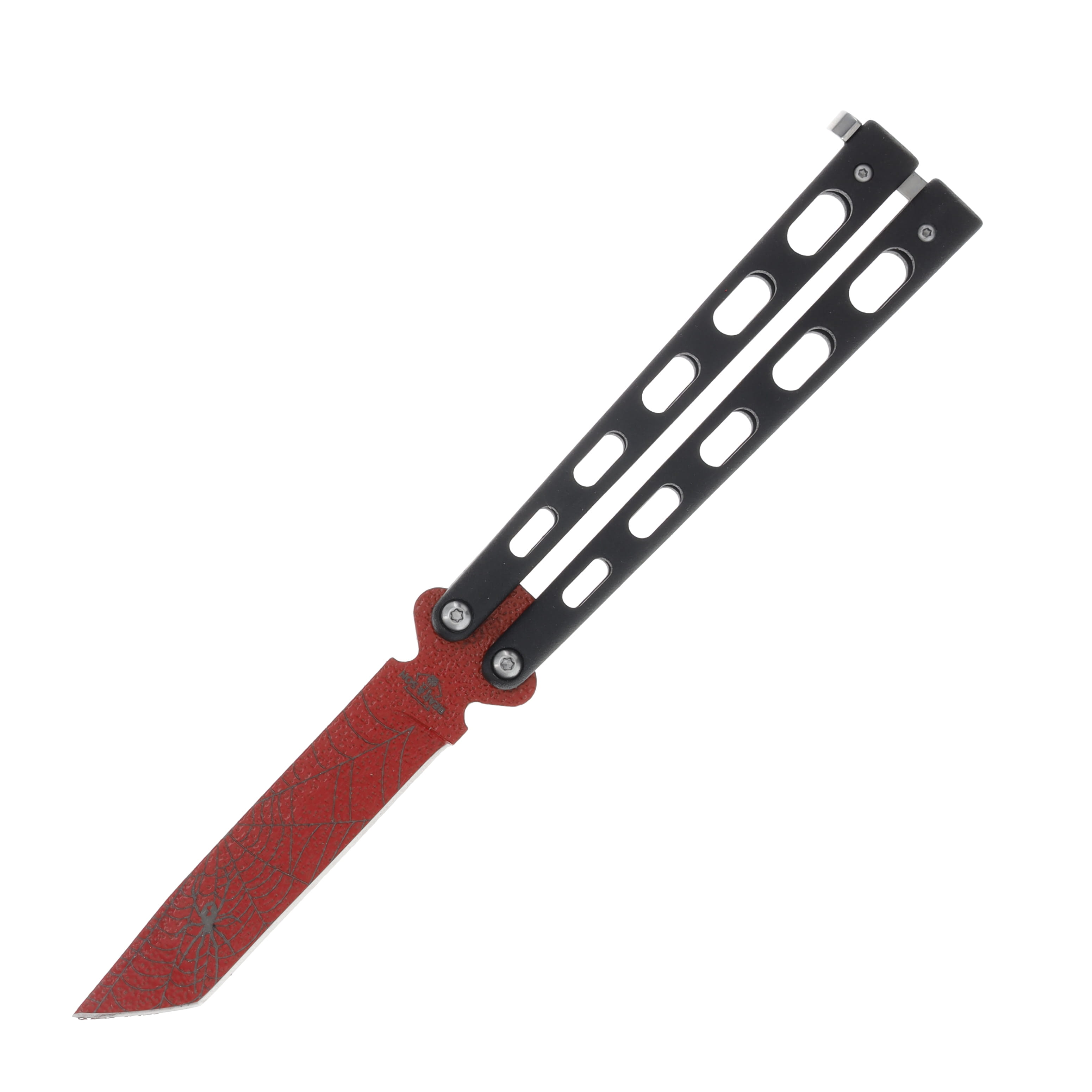 Bear & Son Widow Series Large Armor-Piercing Tanto Butterfly Knife BRW114AB View 1