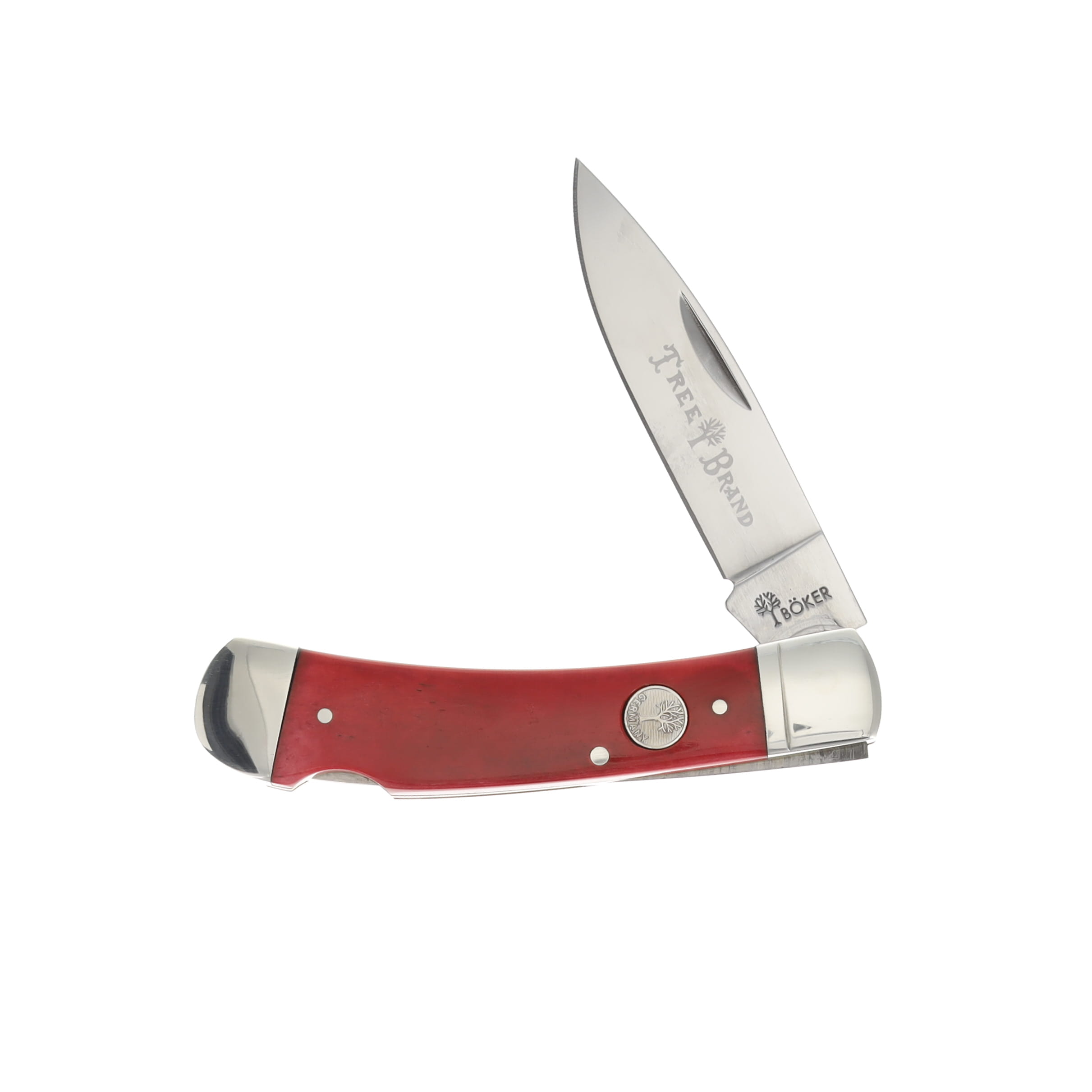 Boker Traditional 2.0 Gentleman's Lockback Folding Knife Smooth Red Bone BK110860 View 2