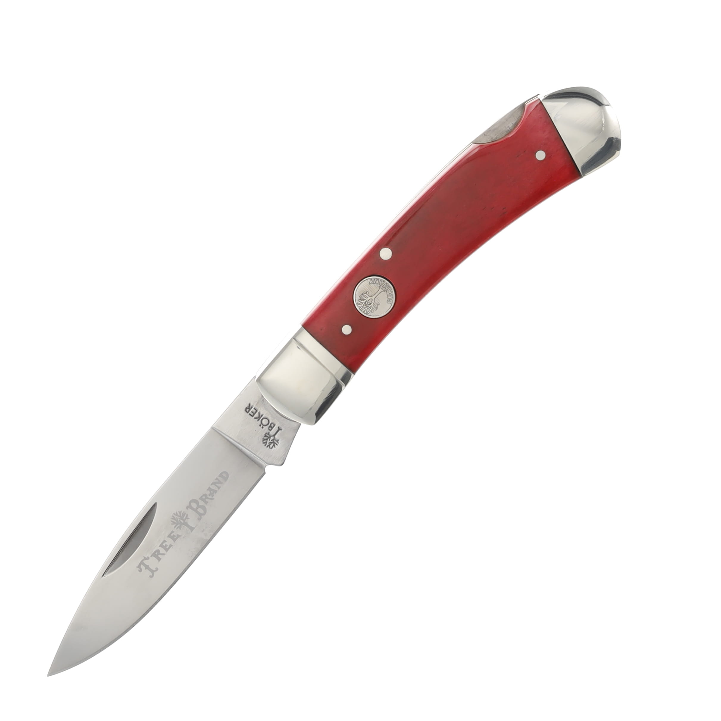 Boker Traditional 2.0 Gentleman's Lockback Folding Knife Smooth Red Bone BK110860 View 1