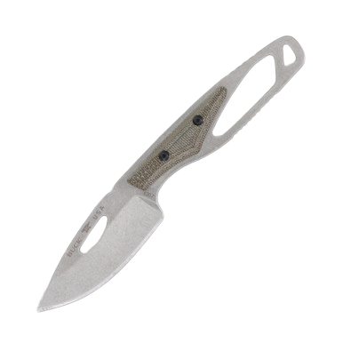 Buck Paklite 2.0 Hide Pro Fixed Blade Knife (OD Green Micarta) View 1