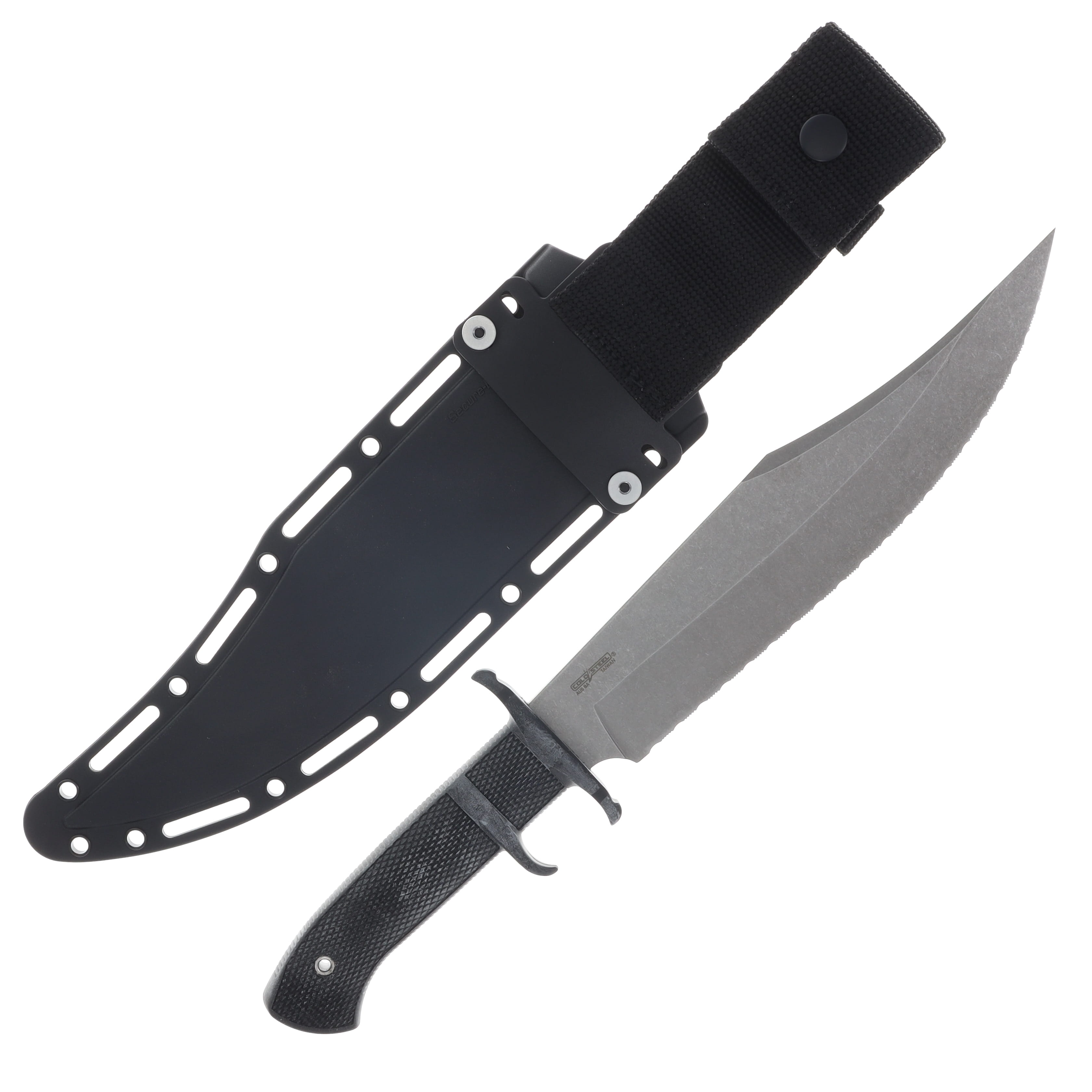 Cold Steel Marauder Serrated Fixed Blade Knife 9in Blade CS39LSWBS View 2