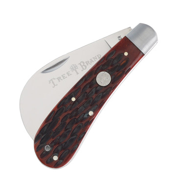 Boker Traditional Series 2.0 Hawkbill Folding Knife Brown Jigged Bone View 3
