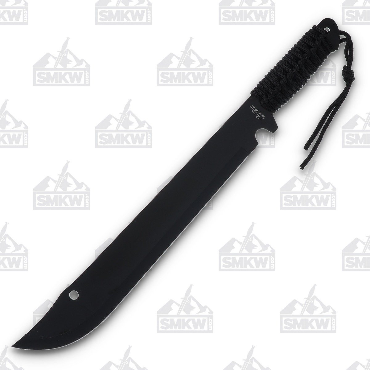 Rite Edge Knife Bushweed Machete Cord Wrapped Black Fixed Blade 21in Overall 926957 View 1
