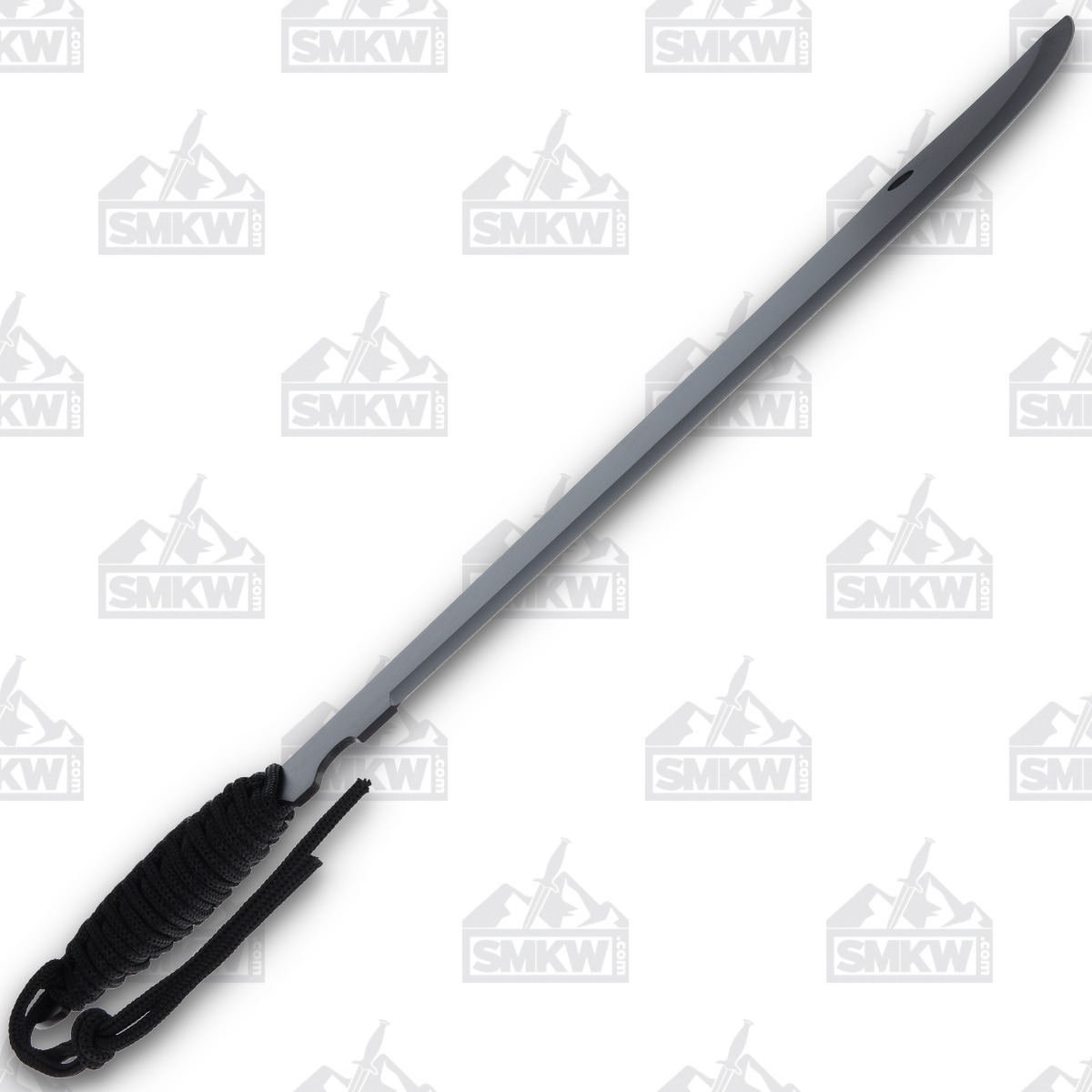 Rite Edge Knife Bushweed Machete Cord Wrapped Black Fixed Blade 21in Overall 926957 View 3