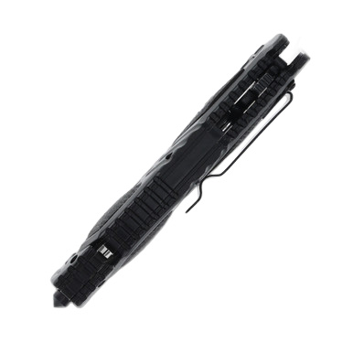 Tac-Force USMC Spring Assisted Folding Rescue Knife Partially Serrated Black MCMA1023BK View 10