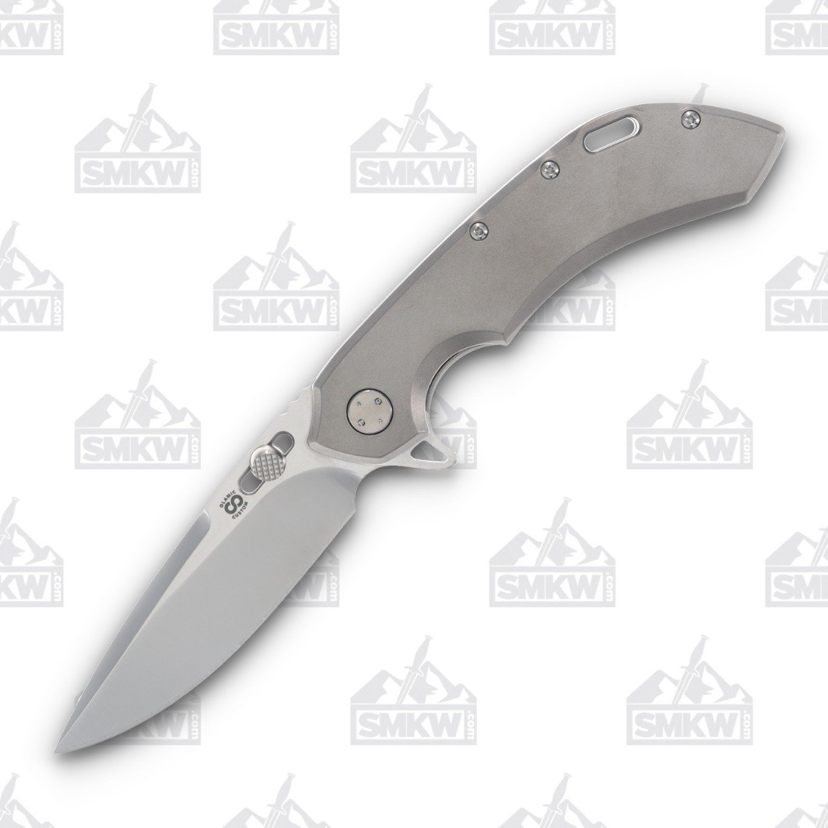 Olamic Wayfarer 247 Folding Knife T-122P Purist (Satin, Light Blast) T122P View 1