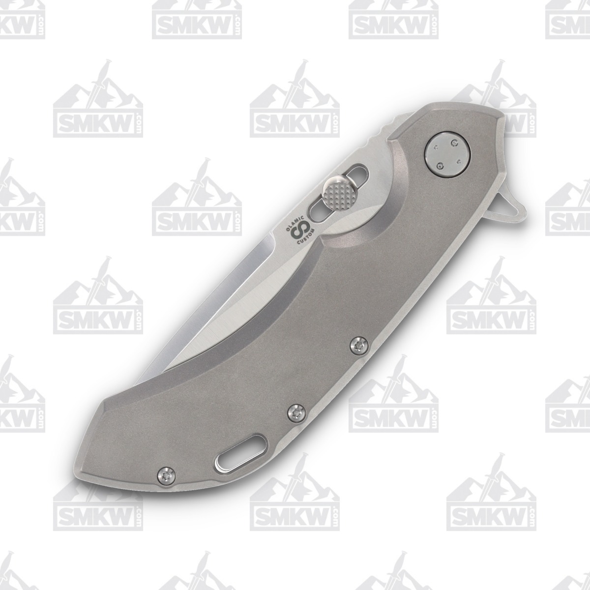 Olamic Wayfarer 247 Folding Knife T-122P Purist (Satin, Light Blast) T122P View 5