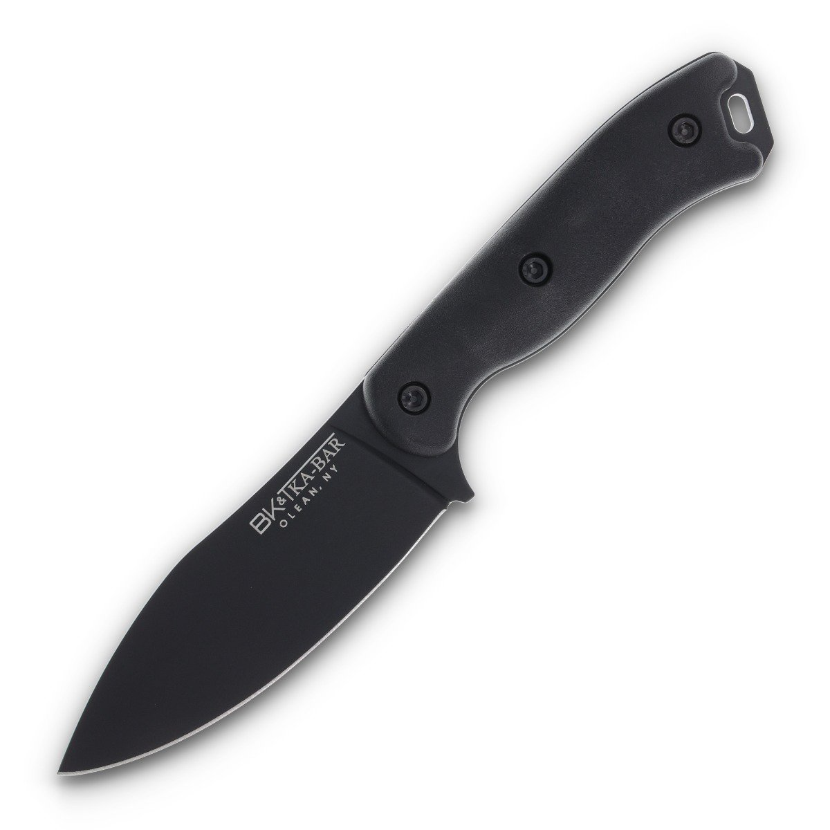 KA-BAR Becker Nessmuk Fixed Blade Knife (SMKW Exclusive Blackout) KABK19BK View 1