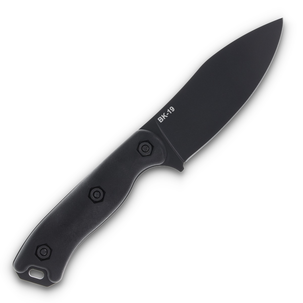 KA-BAR Becker Nessmuk Fixed Blade Knife (SMKW Exclusive Blackout) KABK19BK View 2