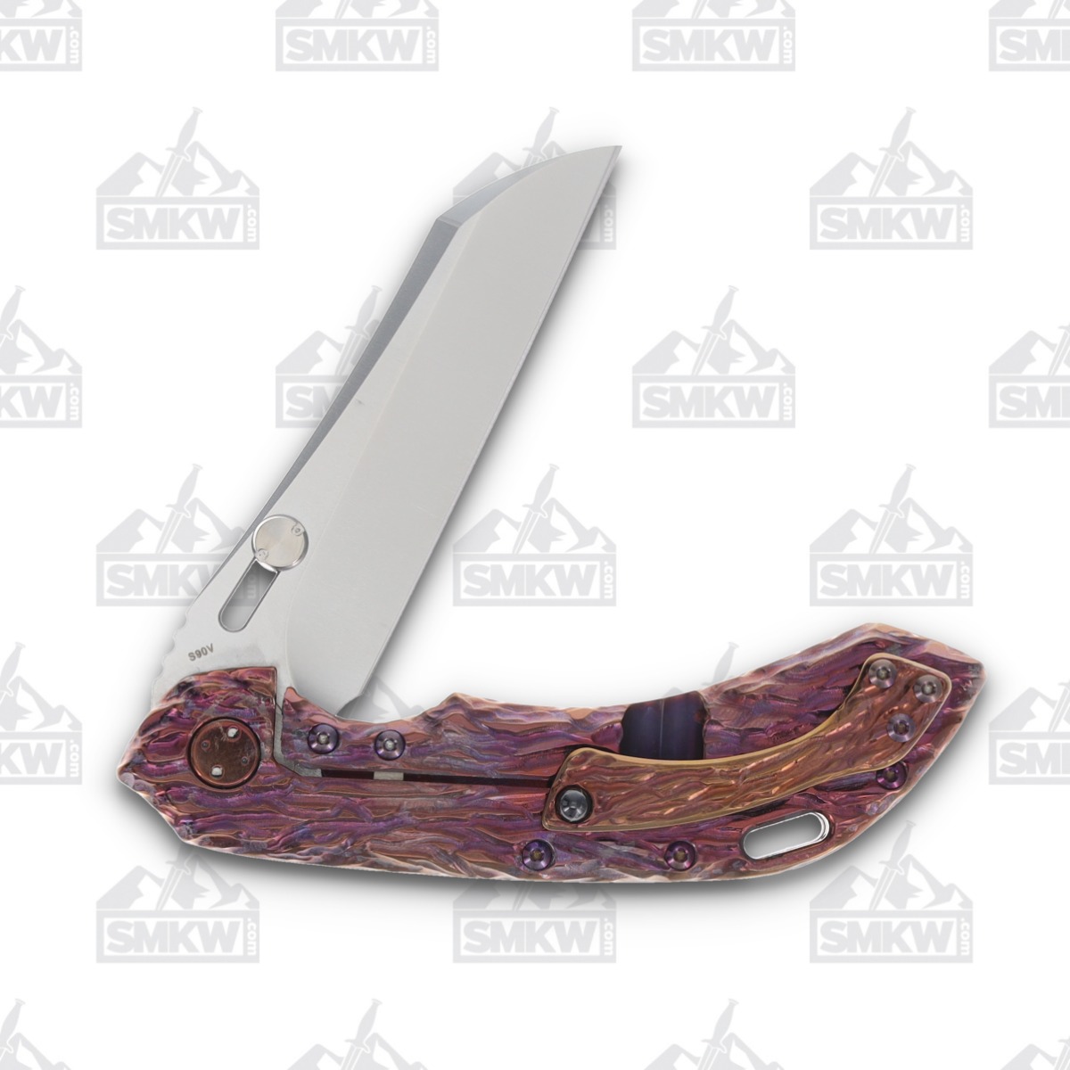 Olamic Wayfarer 247 Folding Knife T-093W Wharning (Molten Brurple) T093W View 4