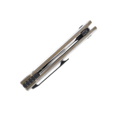 Something Obscene J Cape V4 Bronze – Black 3.5in Plain Black Drop Point View 9