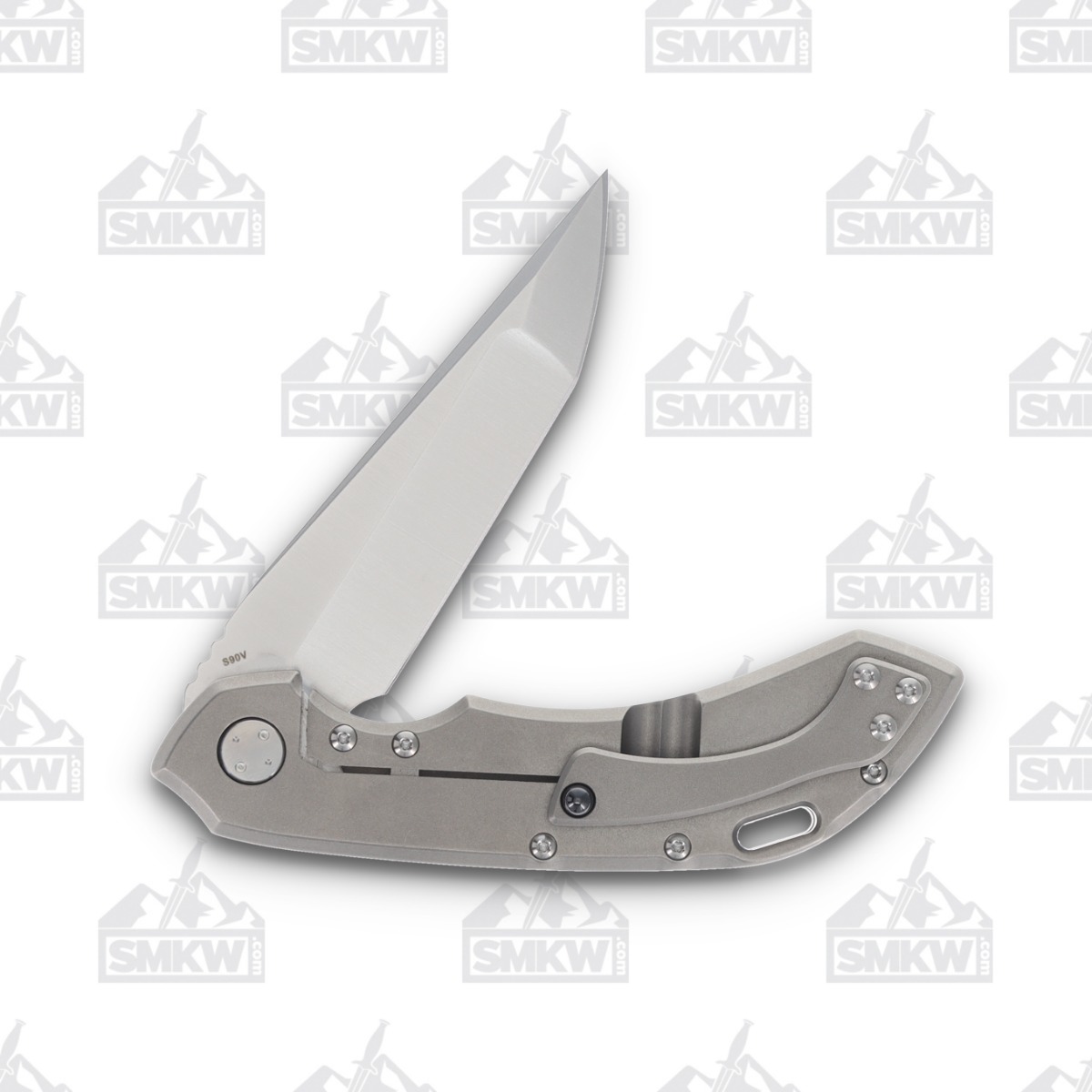 Olamic Wayfarer 247 Folding Knife T-098W Companto (Satin, Light Blast) T098W View 4