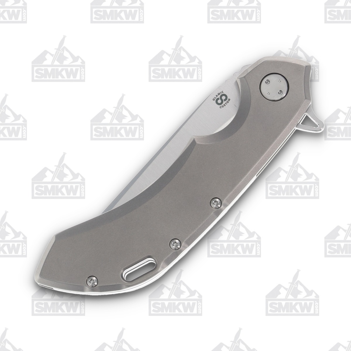 Olamic Wayfarer 247 Folding Knife T-098W Companto (Satin, Light Blast) T098W View 5