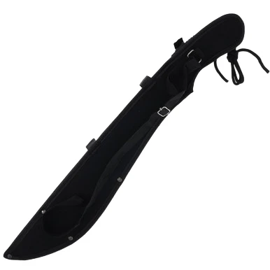 Rite Edge Curved Bushweed Machete Knife 21in Full Tang Black 926958 View 6