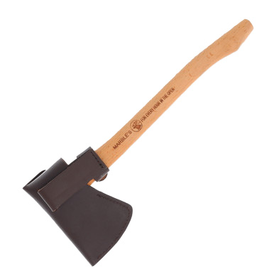 Marble's #9 Belt Axe with Leather Sheath View 9