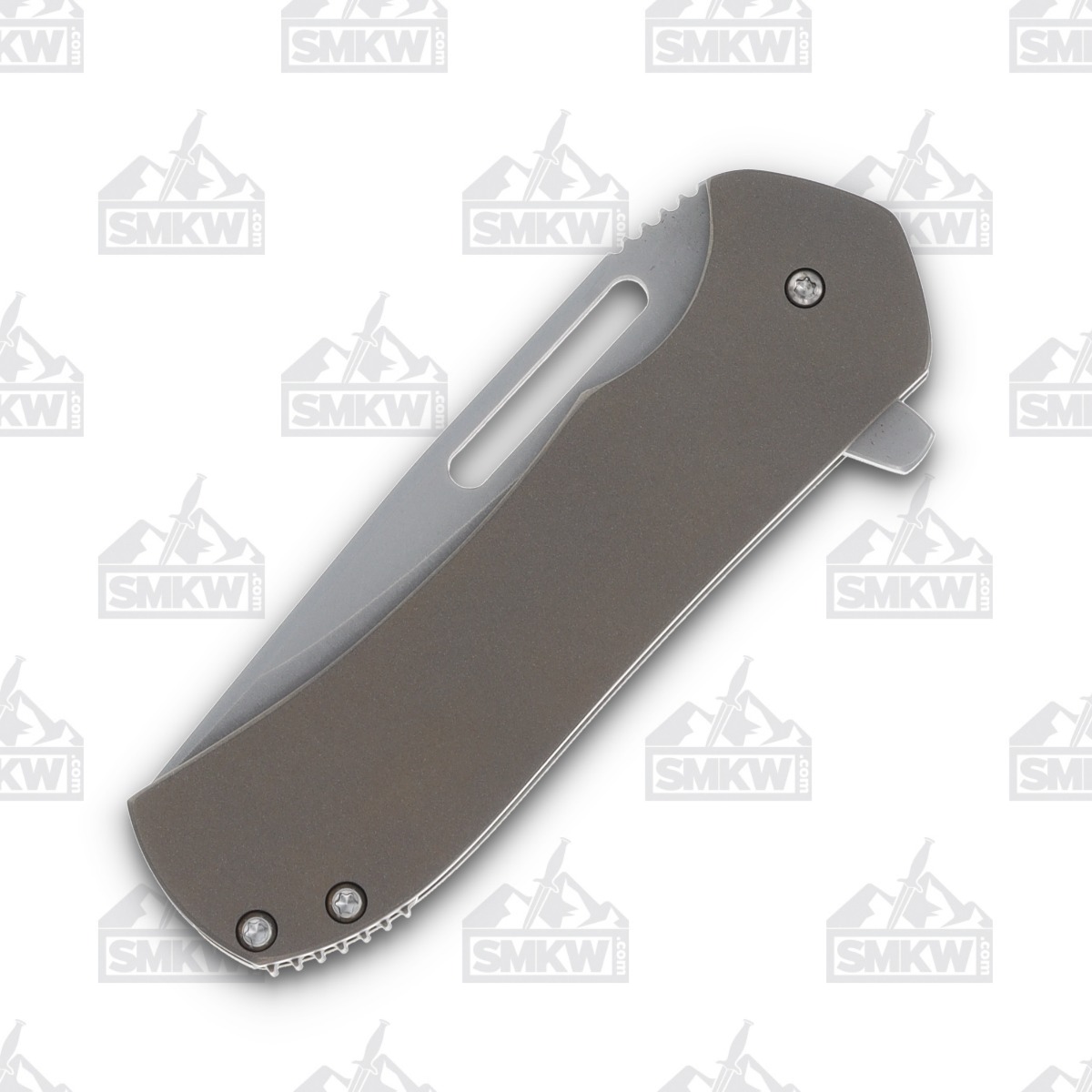 Doc Shiffer Field Grade Recon Framelock Folding Knife (Magnacut, Bronze Titanium) DSFGRBZ View 5