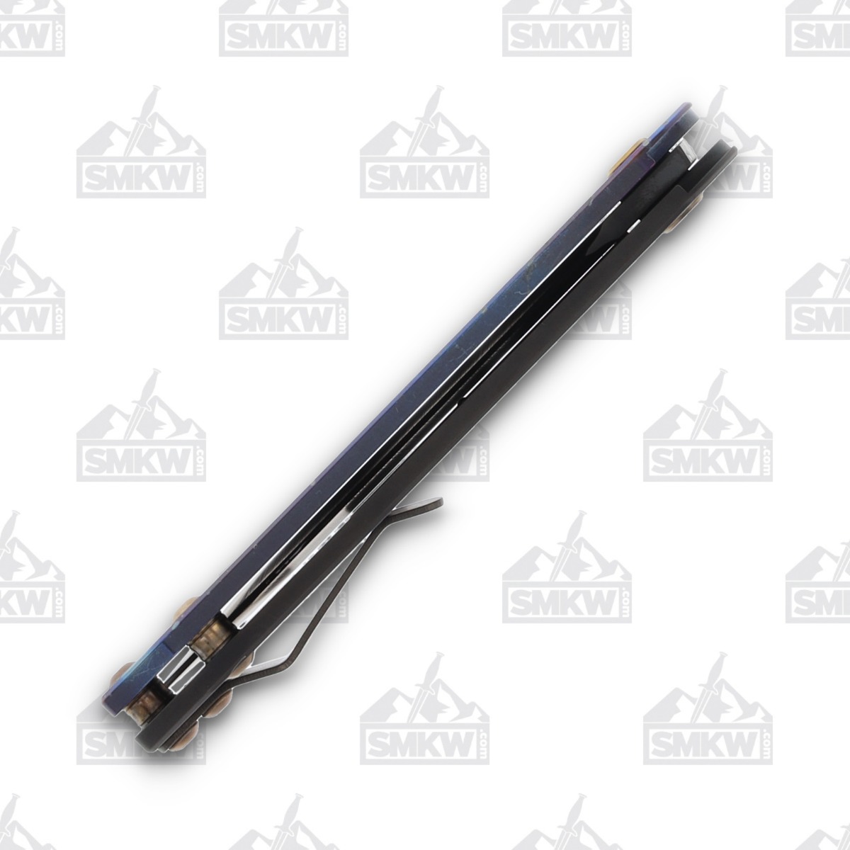 Medford Slim Midi Folding Knife 3.25in PVD Tanto Flamed Solar Flare MK2084PT-03PV-T1CP-Q4 View 7