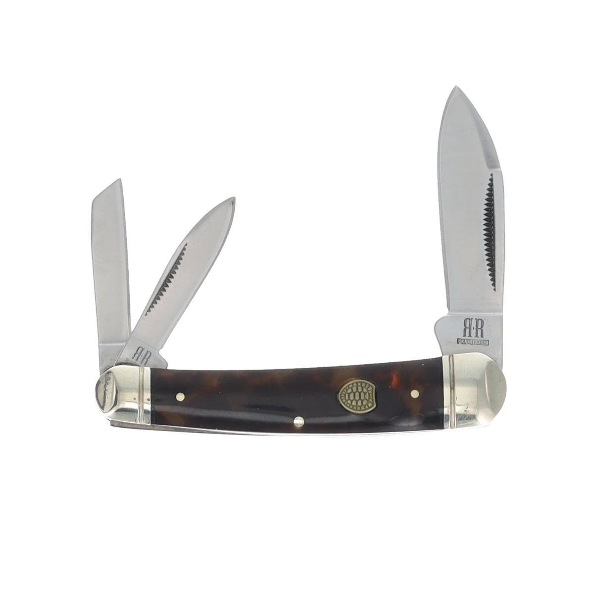 Rough Ryder Tortoise Shell Sleeveboard Whittler Folding Knife RR2445 View 1