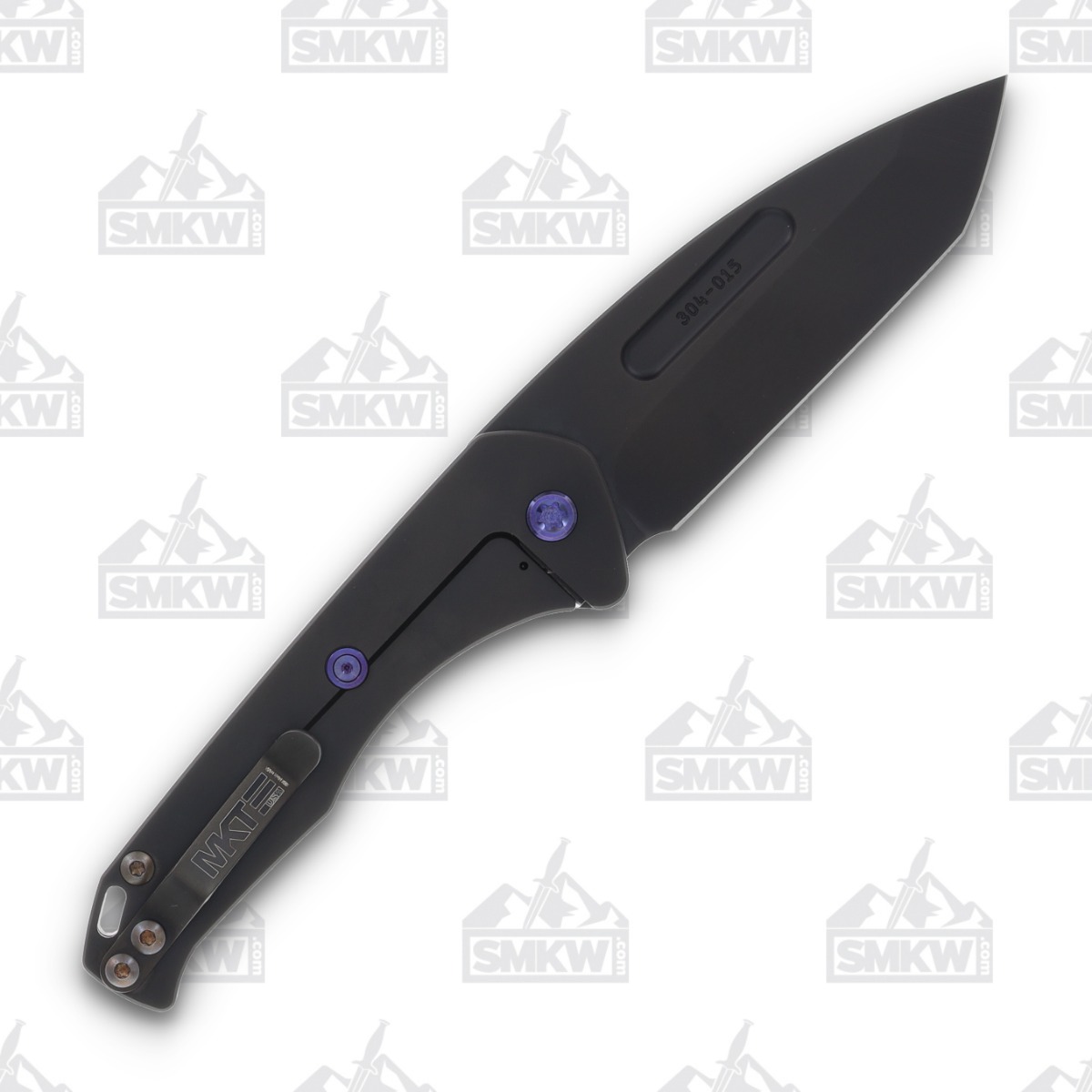 Medford Slim Midi Folding Knife 3.25in PVD Tanto Blade Violet Hardware MK2084PT-30PV-T3CP-Q4 View 2