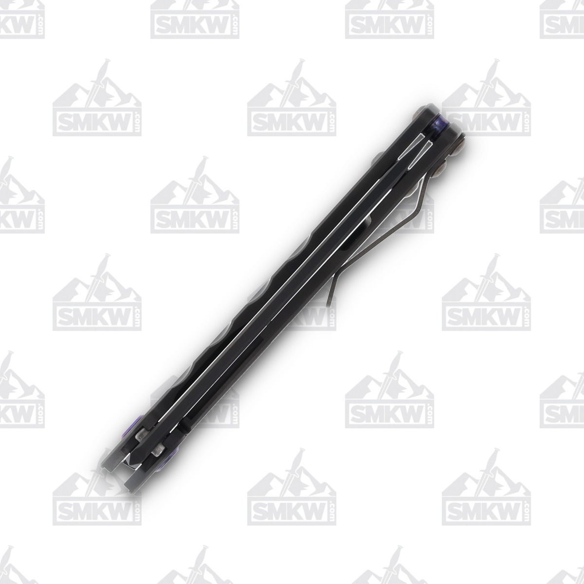 Medford Slim Midi Folding Knife 3.25in PVD Tanto Blade Violet Hardware MK2084PT-30PV-T3CP-Q4 View 8