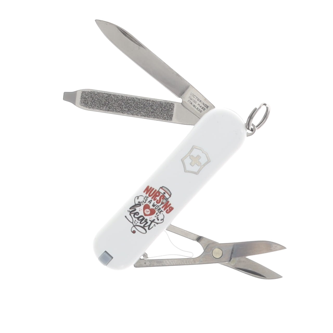 Victorinox SMKW Exclusive Classic SD Swiss Army Knife Nursing Is a Work of Heart V1133 View 1