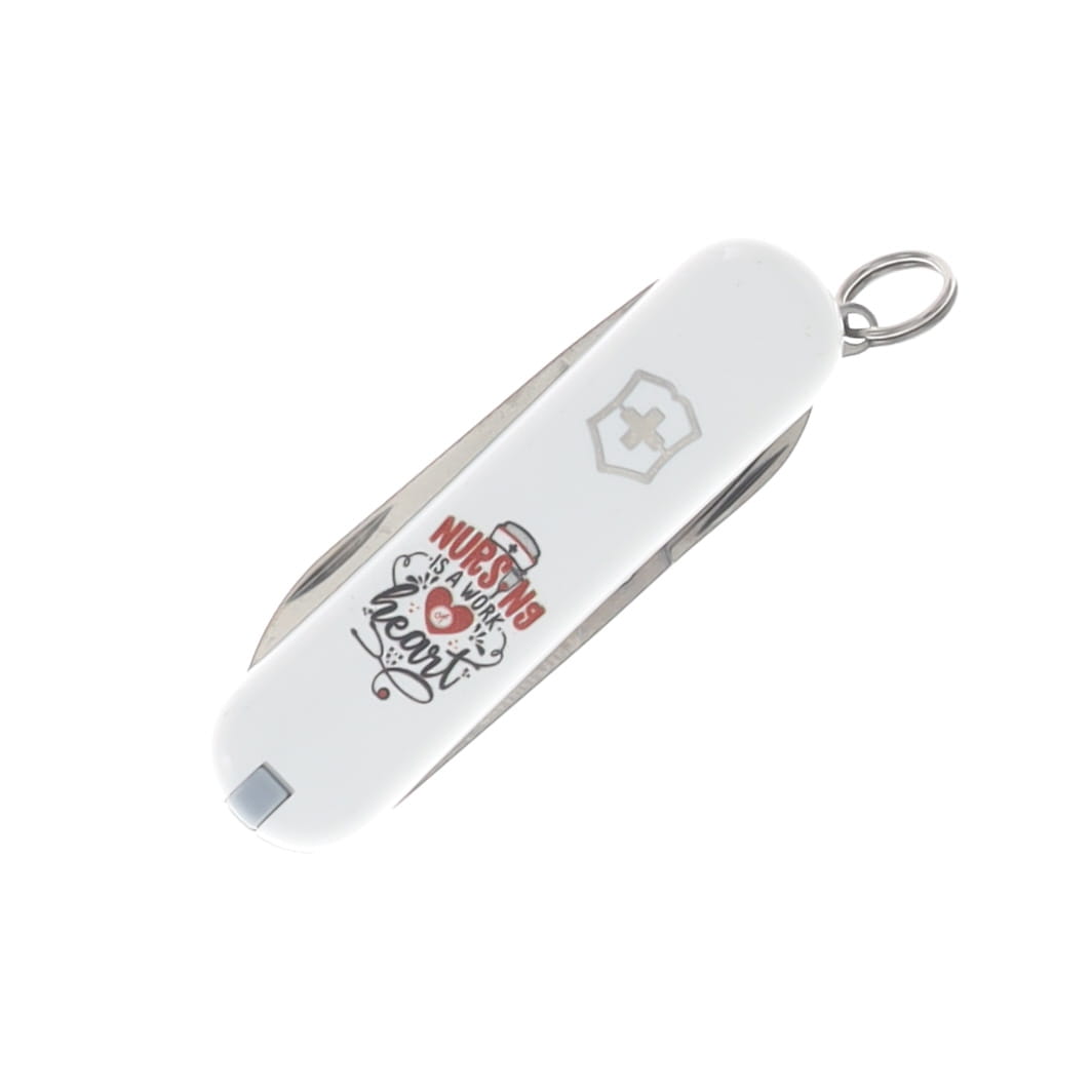Victorinox SMKW Exclusive Classic SD Swiss Army Knife Nursing Is a Work of Heart V1133 View 4