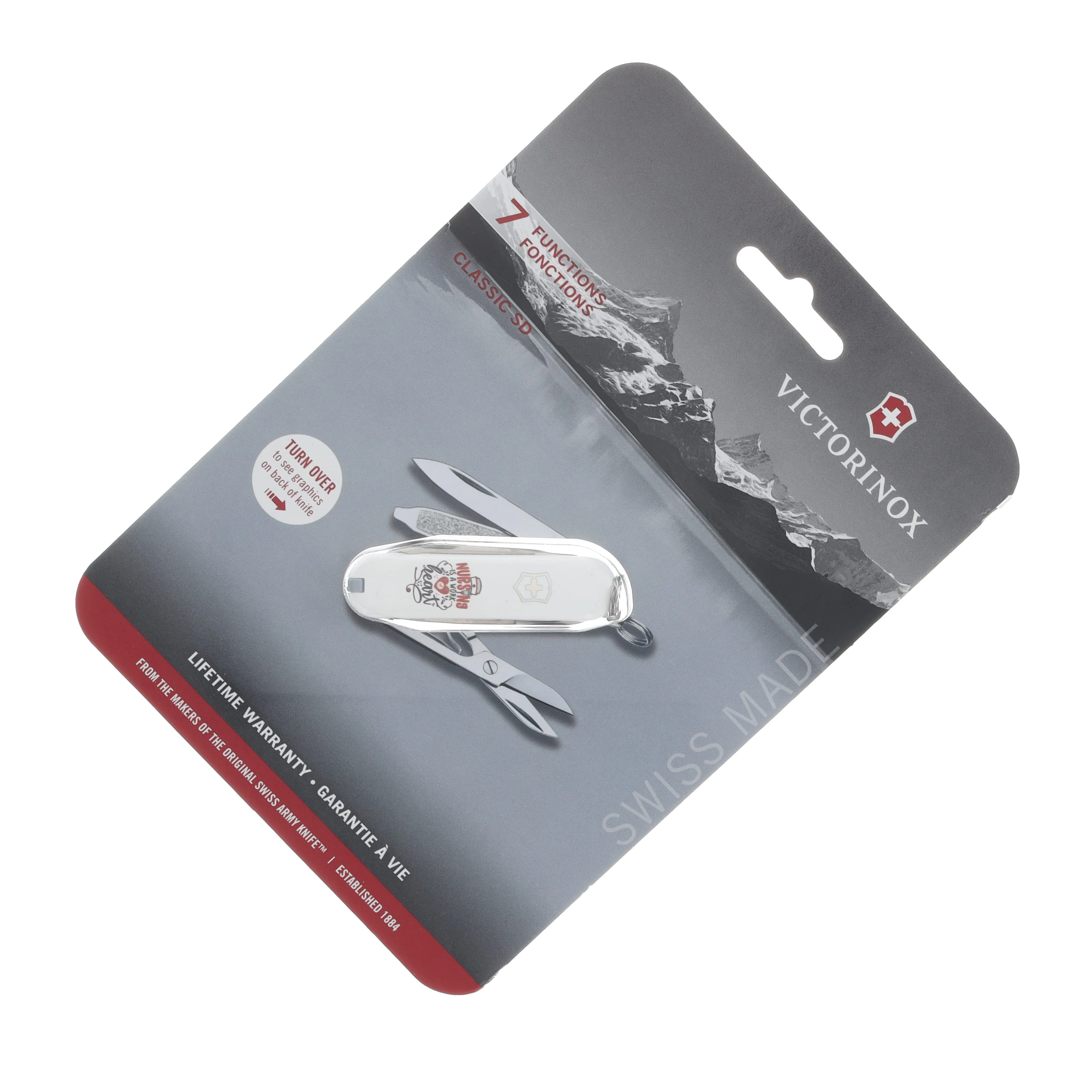 Victorinox SMKW Exclusive Classic SD Swiss Army Knife Nursing Is a Work of Heart V1133 View 9