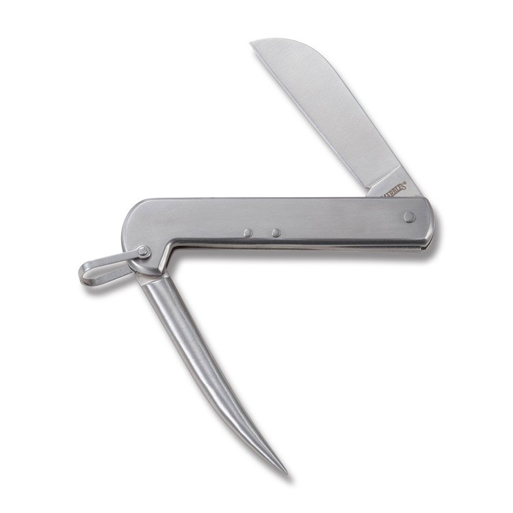 Marbles Folding Marlin Spike 3.38in 440A Stainless Steel Sheepsfoot MR551 View 1