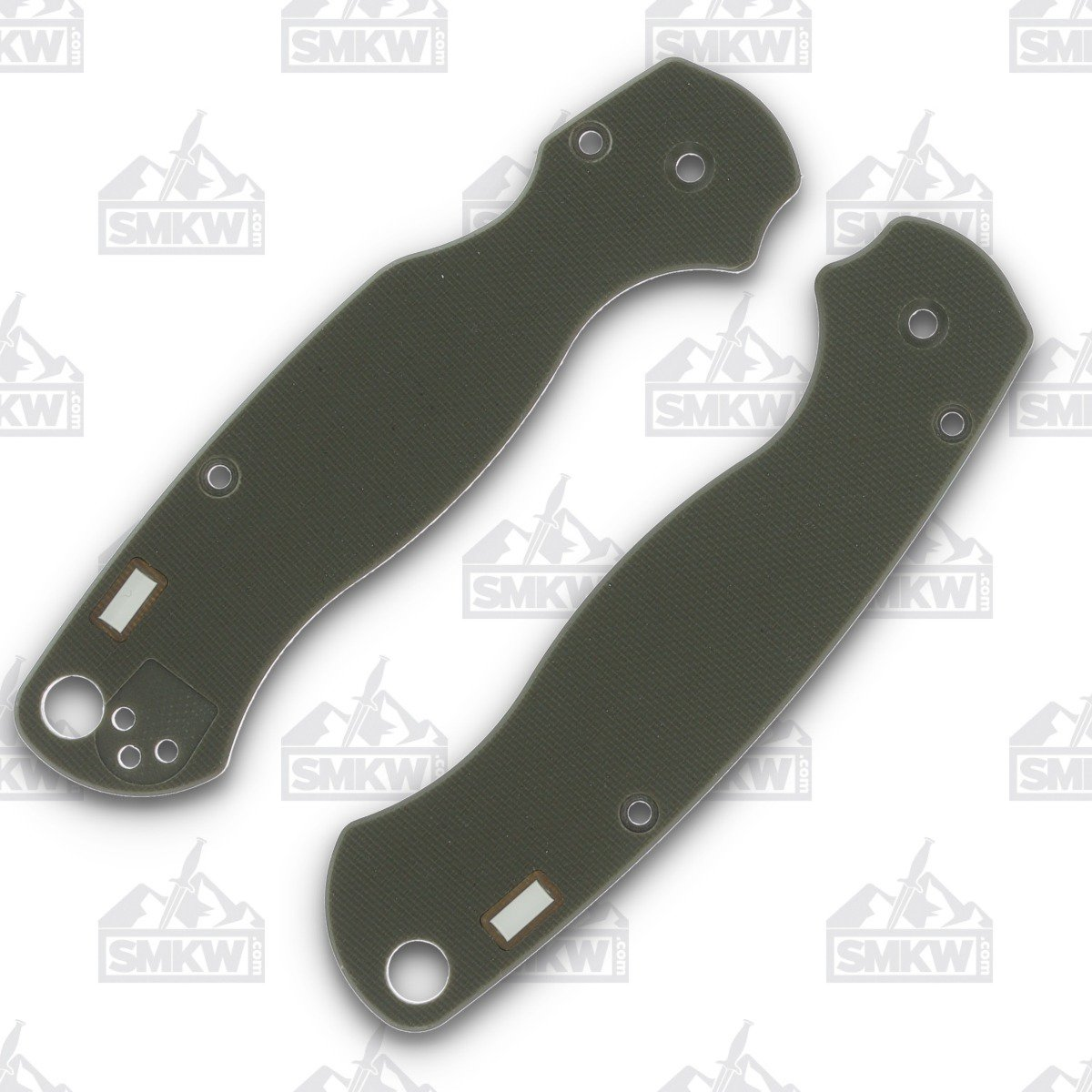 Glow Rhino Spyderco Para 2 G-10 Scales OD Green GRC-SCALES-PARA2-000-OGGOGG View 1