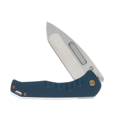 Medford Praetorian Swift FL Folding Knife 3.37in Tumbled Tanto Blue MKFF2064TT-44TM-T1C1-Q4 View 5