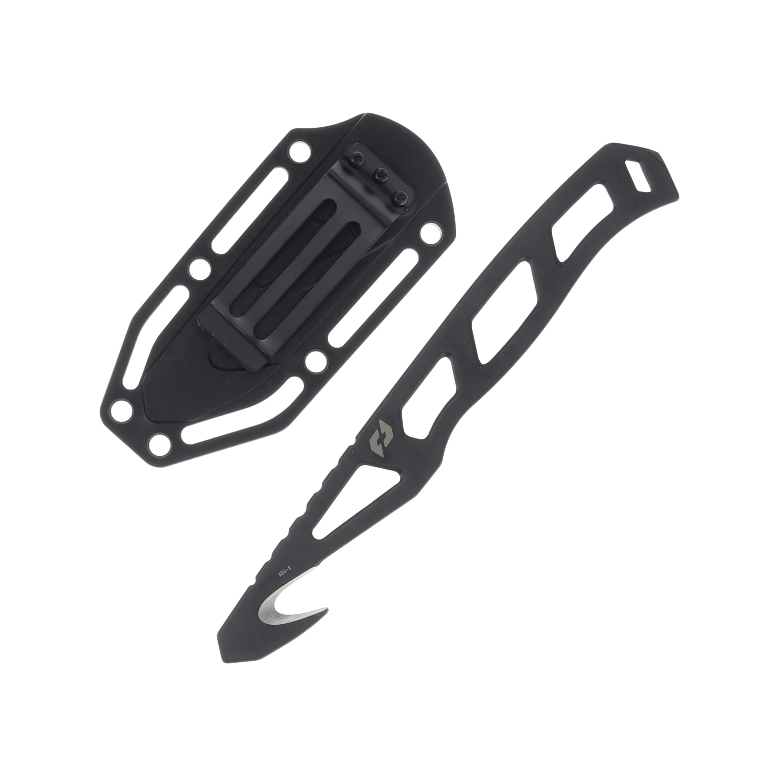 Schrade Delta Class Extraction Rescue Hook Fixed Blade 1159297 View 2