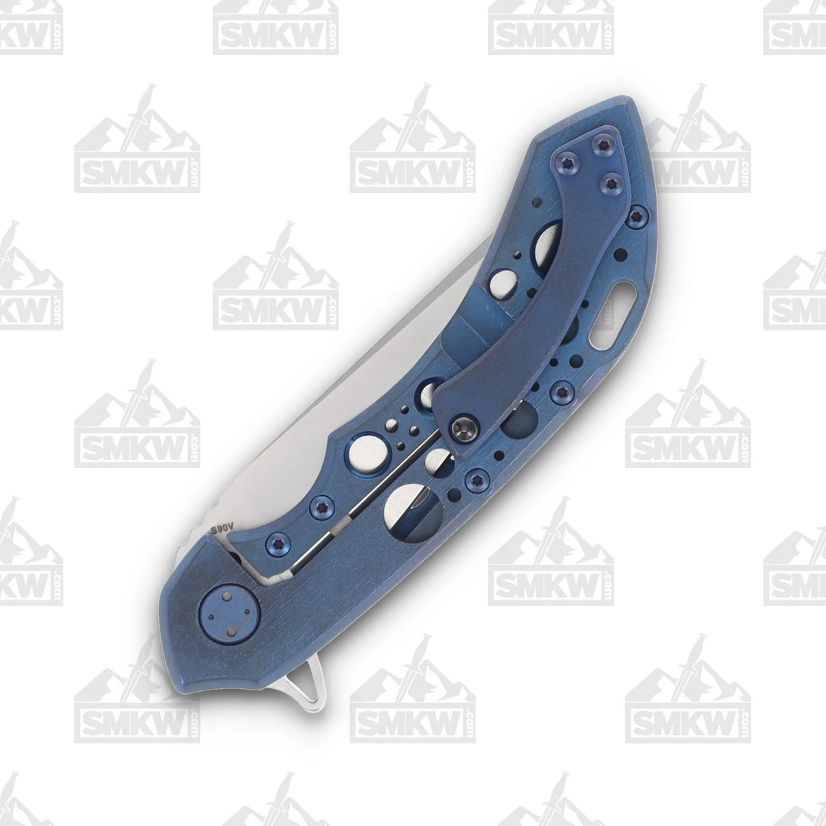 Olamic Wayfarer 247 Folding Knife 090Q Companto Kinetic Sky/Acid Rain 090Q View 6