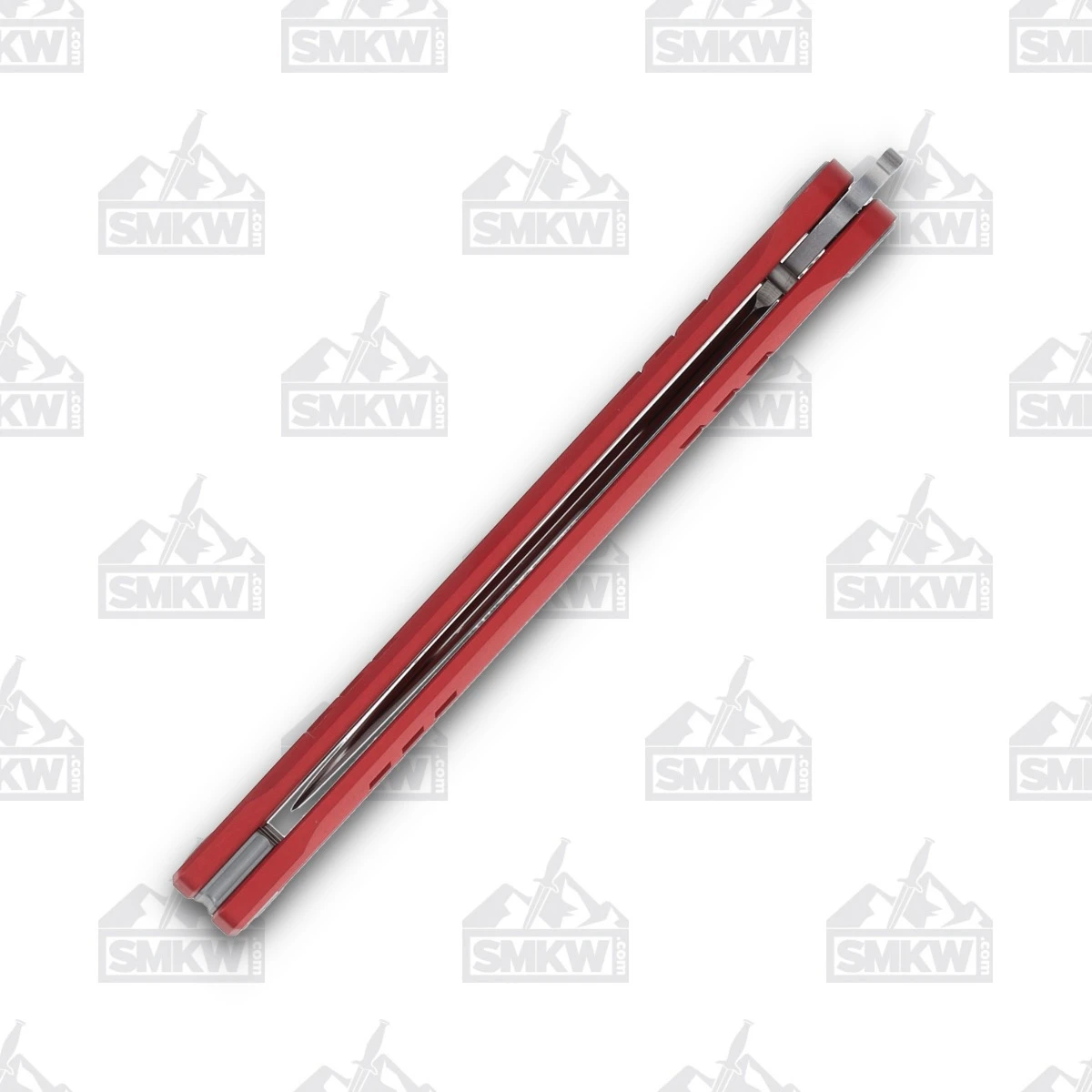 Revo Nexus Balisong Butterfly Knife Stonewash 154CM Clip Point/Two Tone Red NEX2TRED View 8