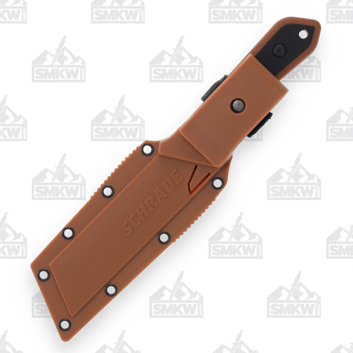Schrade Frontier Series Fixed Blade 4.25in Cleaver Polymer Sheath 1124289 View 7