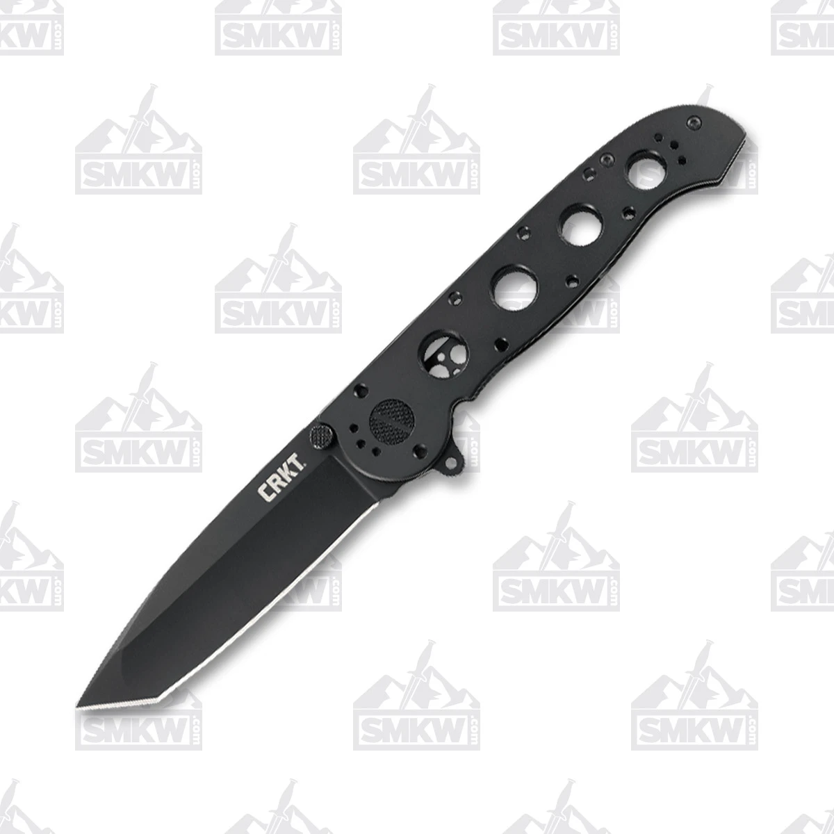 CRKT M16-04KS Folding Knife 3.87 Inch Plain Black Oxide Tanto CRM1604KS View 2