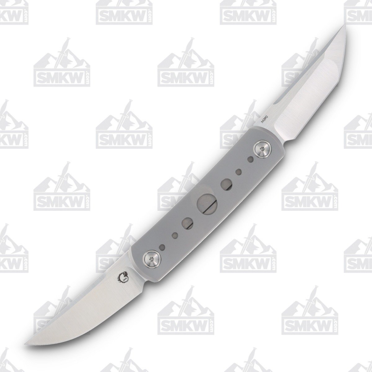 Yan Knives EMW (East Meets West) Double Flipper Folding Knife (No Inlay) -  Smoky Mountain Knife Works