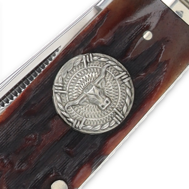 Marbles Cattle Knife Folding Knife Stag Bone MR276 View 5