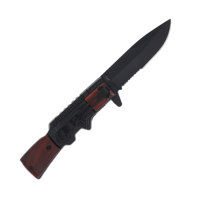 Szco Assault Rifle AK47 A/O Linerlock Folding Knife (CN300226WD) View 2