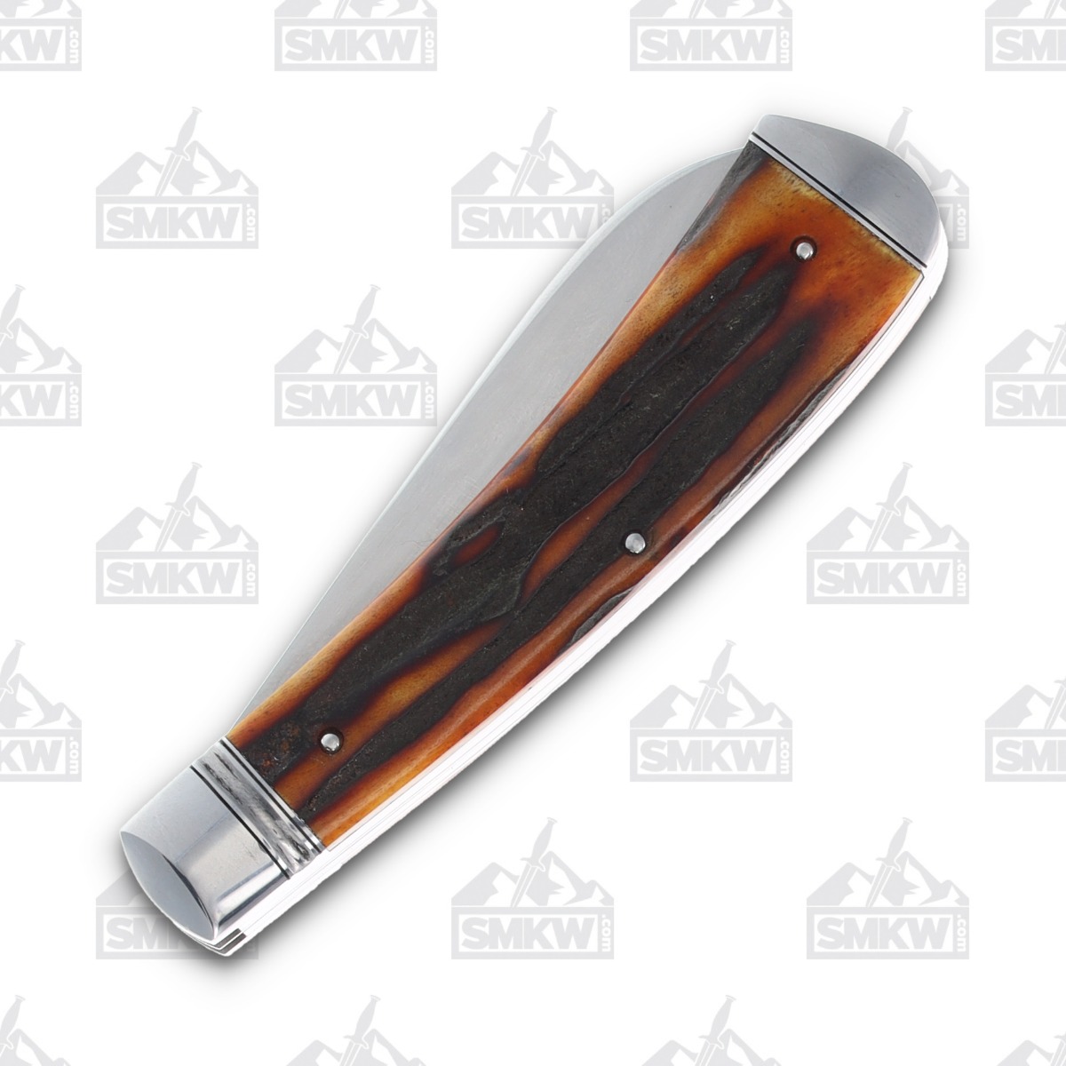 Tobin Hill Red Stag Trapper Folding Knife (2023 Blade Show) TH002 View 5