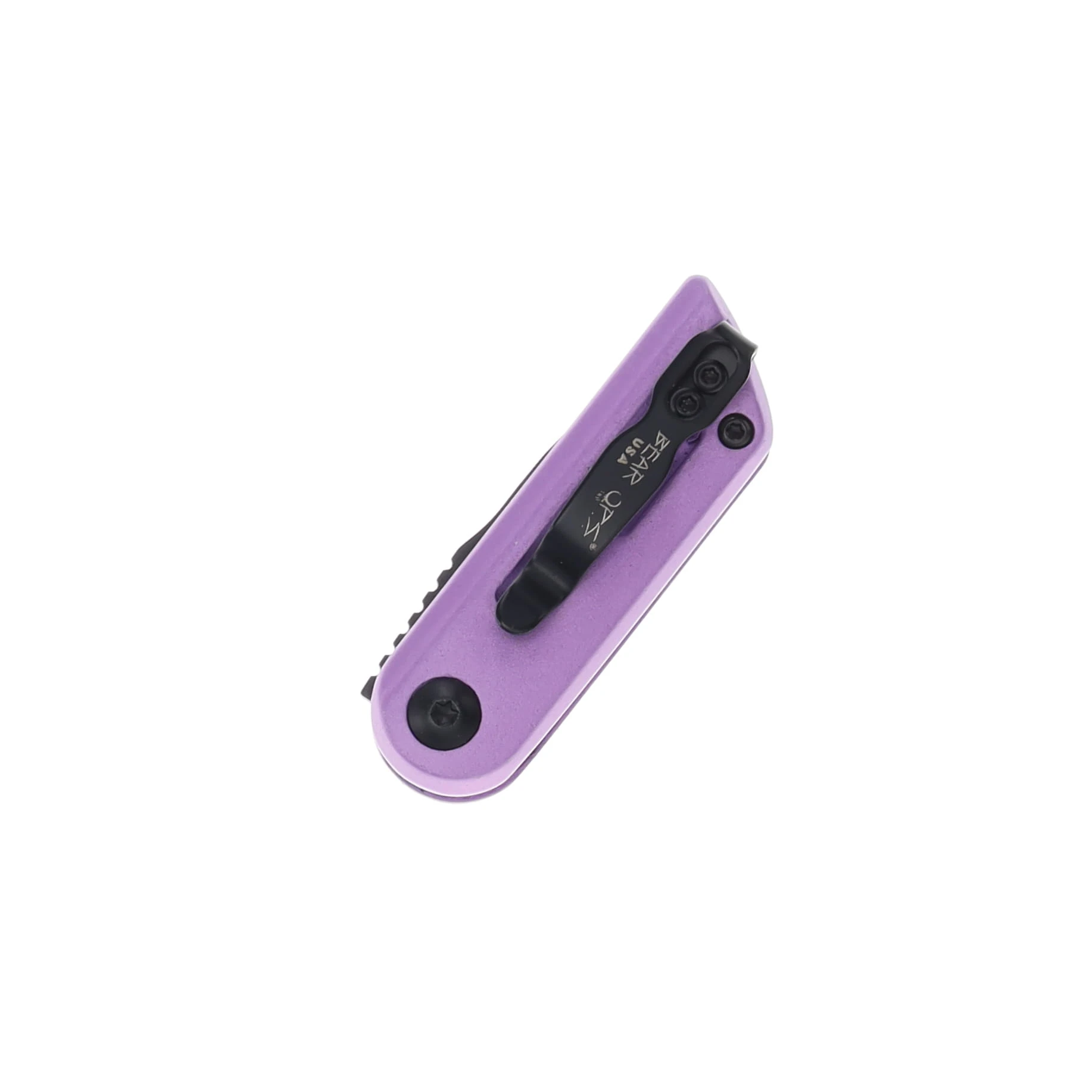 Bear & Son Bold Action XIV Out-the-Side Automatic Knife Purple AUBR1400AIPL View 2