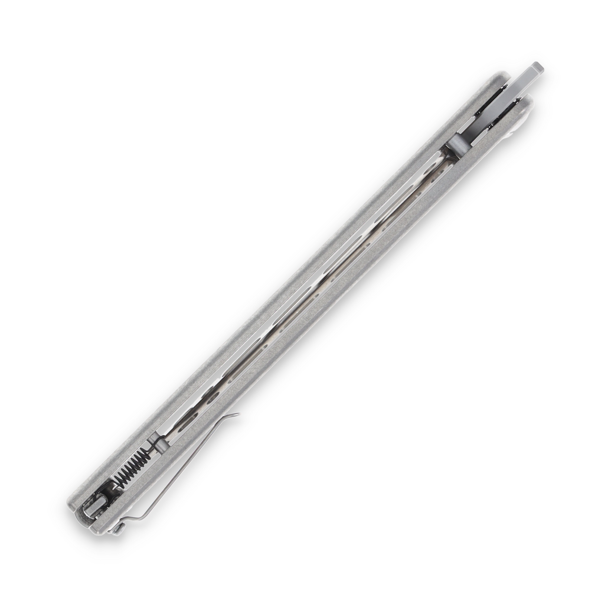 Bear & Son Bear OPS SMKW Exclusive Bear Song VII Balisong Titanium Reverse Tanto BRB830TIS35 View 5