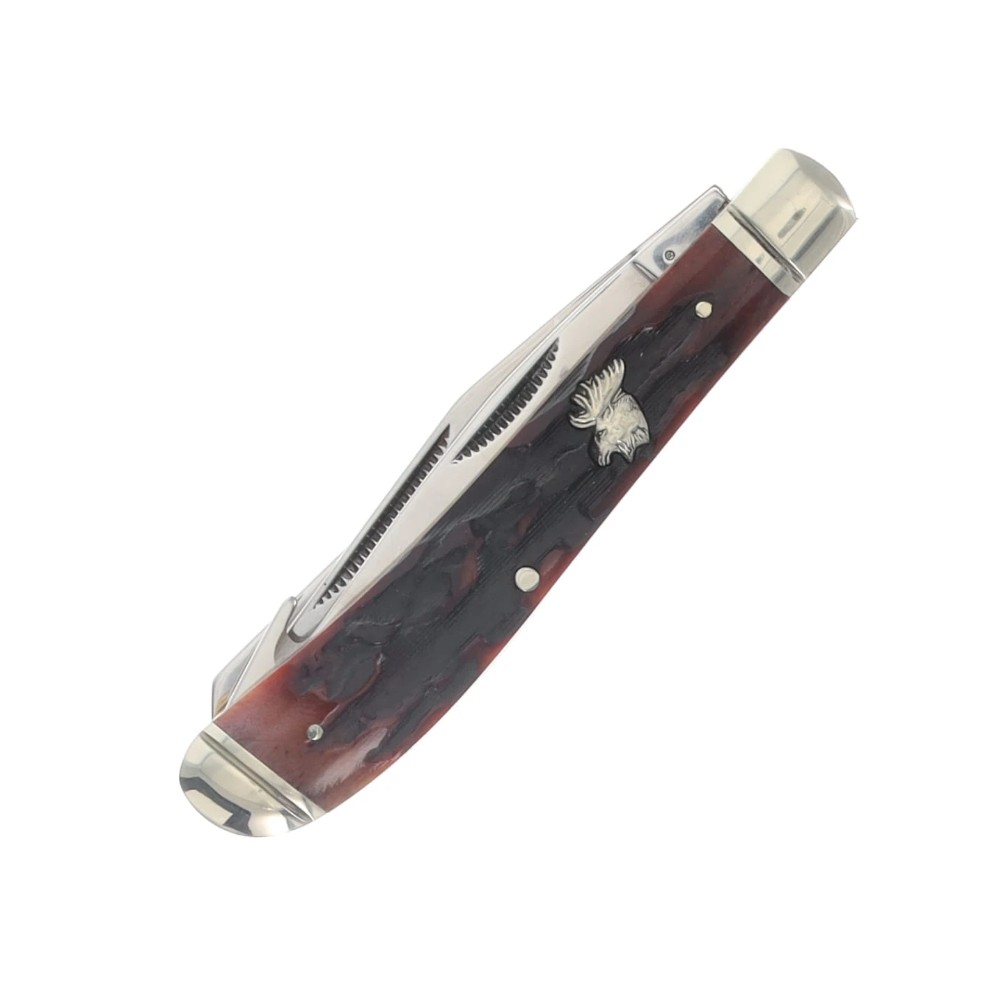 Marbles Three Blade Medium Trapper Folding Knife MR301 View 3