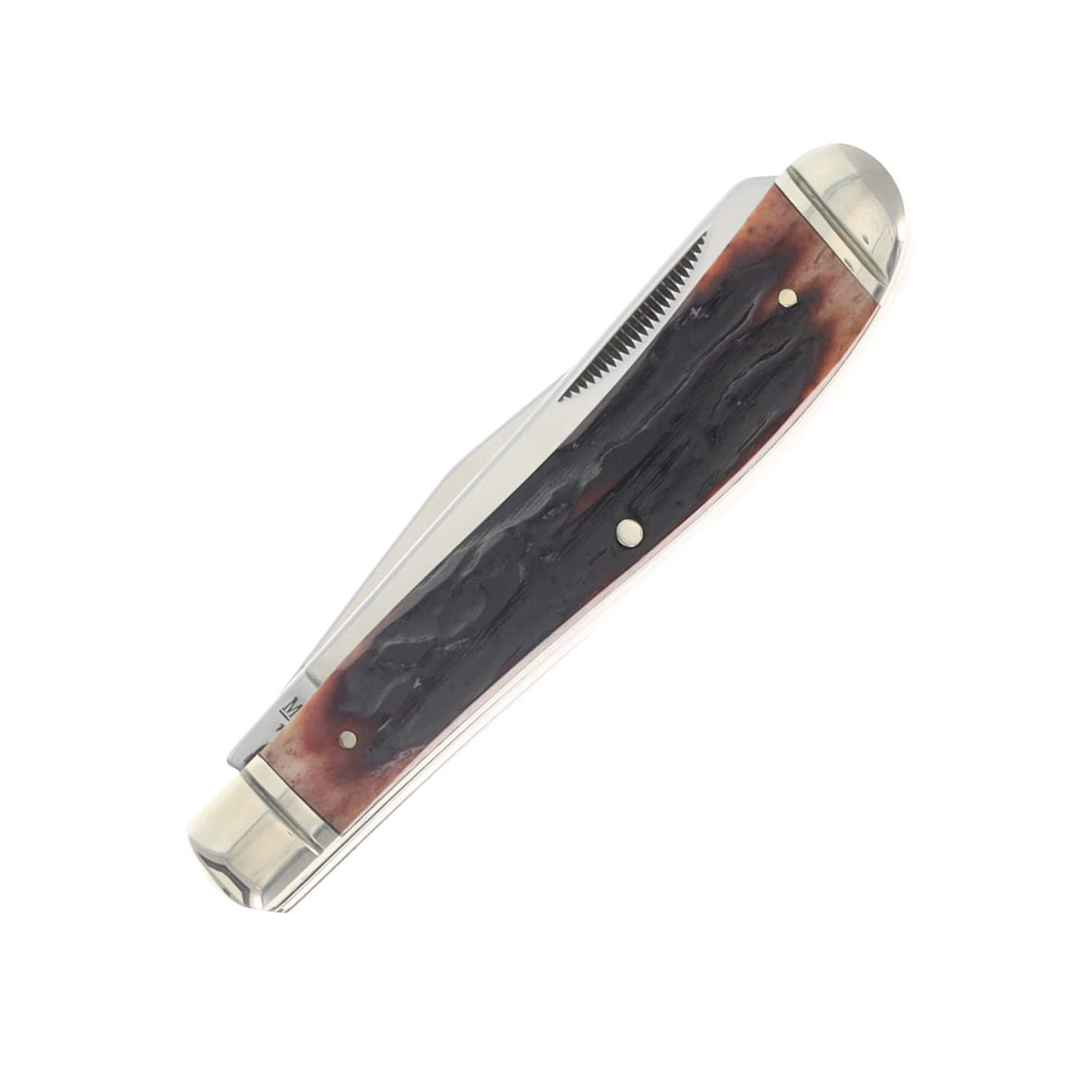 Marbles Three Blade Medium Trapper Folding Knife MR301 View 4