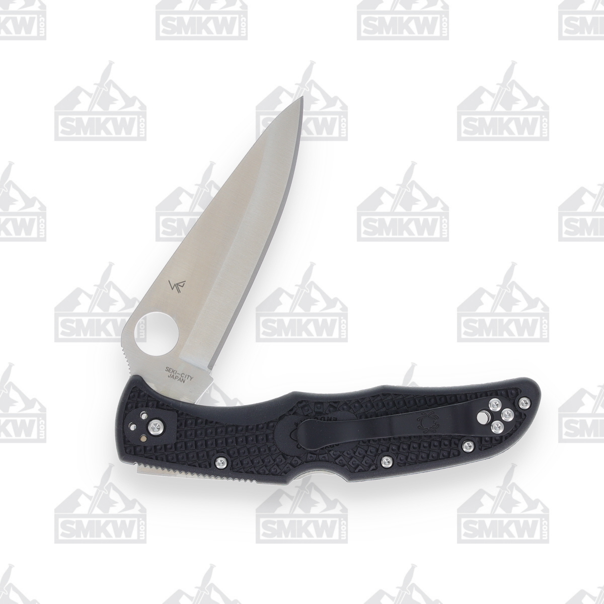 Spyderco Endura 4 Folding Knife Black FRN SP10PB View 7