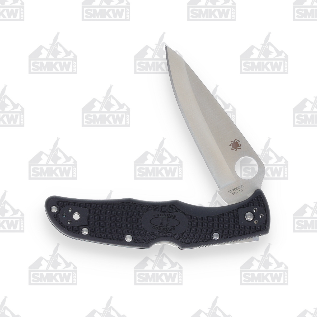 Spyderco Endura 4 Folding Knife Black FRN SP10PB View 6