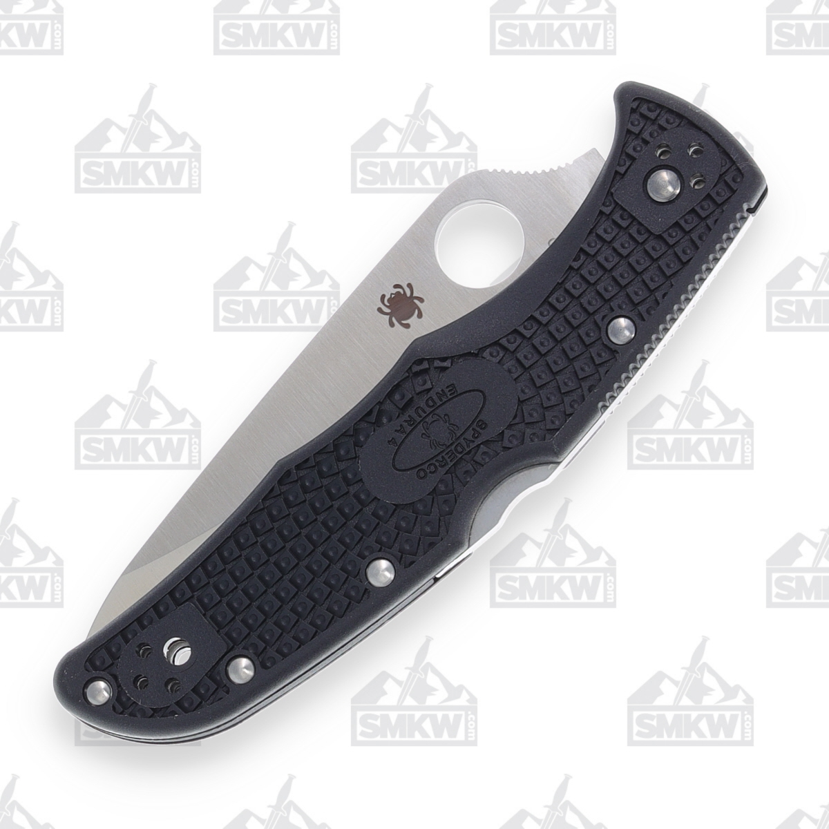 Spyderco Endura 4 Folding Knife Black FRN SP10PB View 9